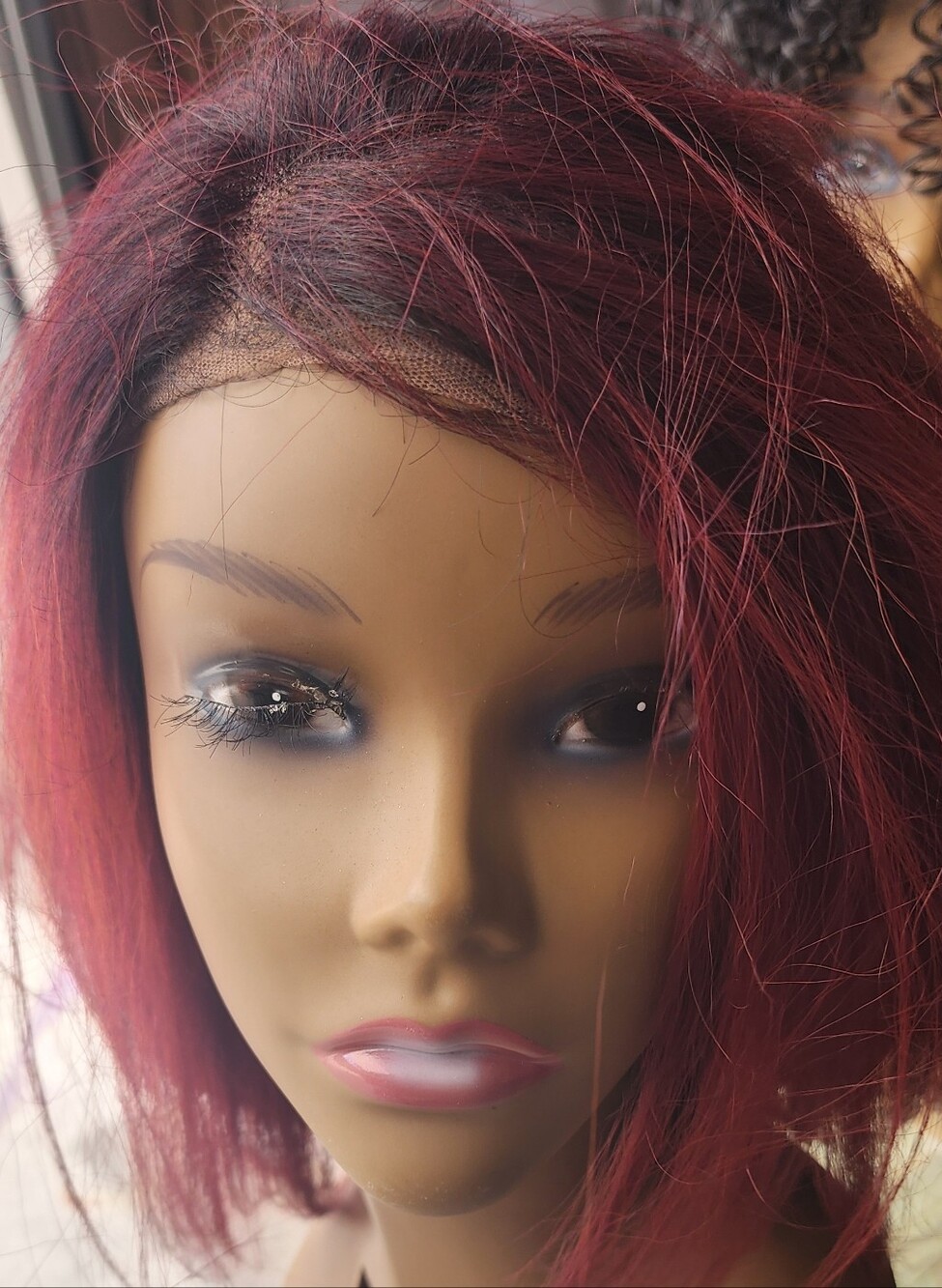 Outre Women’s Lace Front Wig - Burgundy Red